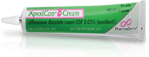 ApexiCon® E Cream (diflorasone diacetate cream USP 0.05% [emollient]) tube